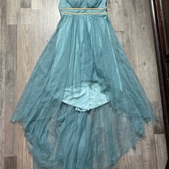 Ever Pretty Green Ruched Sundress Spaghetti Strap Prom wedding party